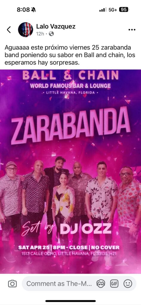 Zarabanda Ball n chain