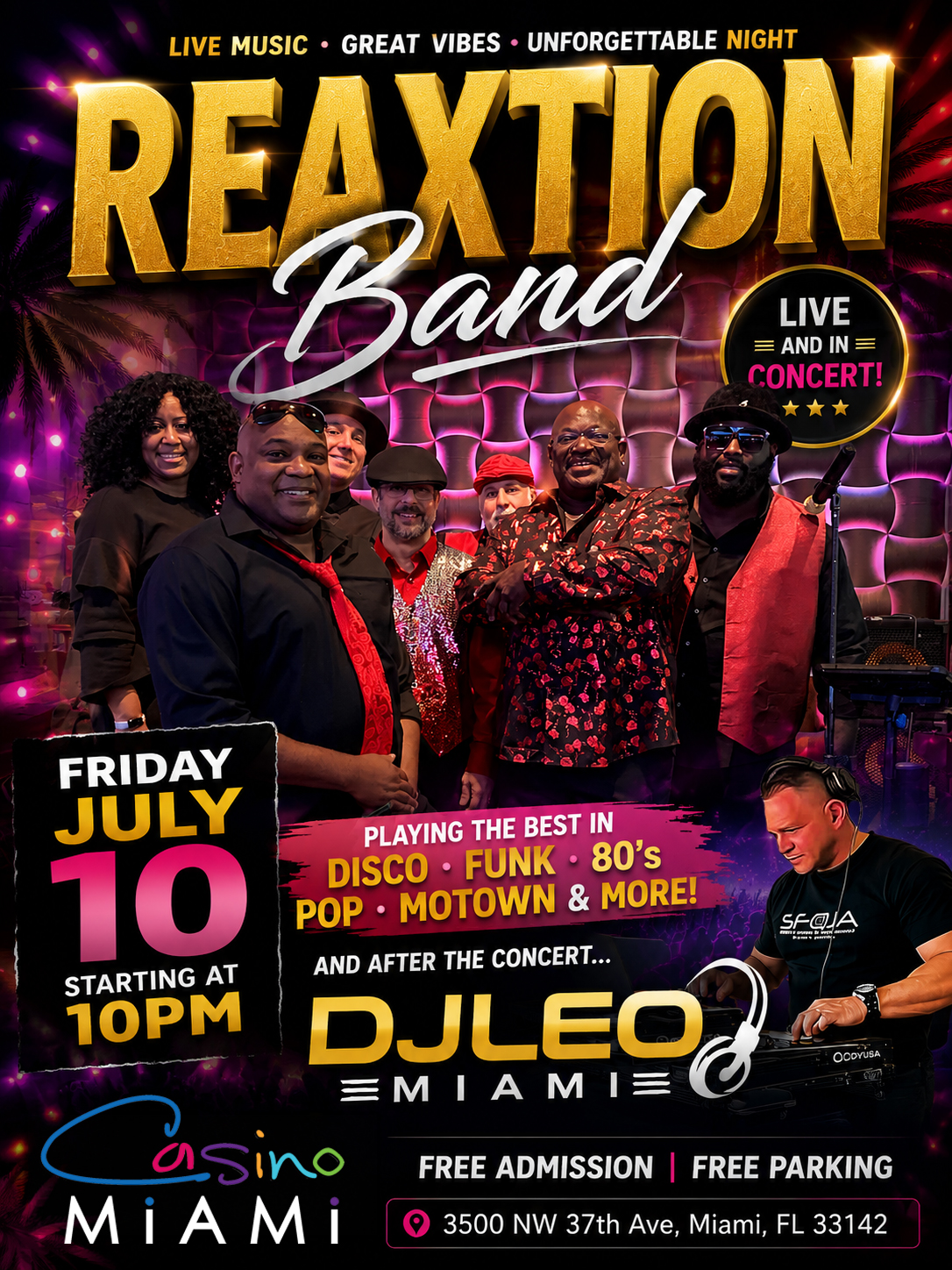 reaxtion band flyer 7 10