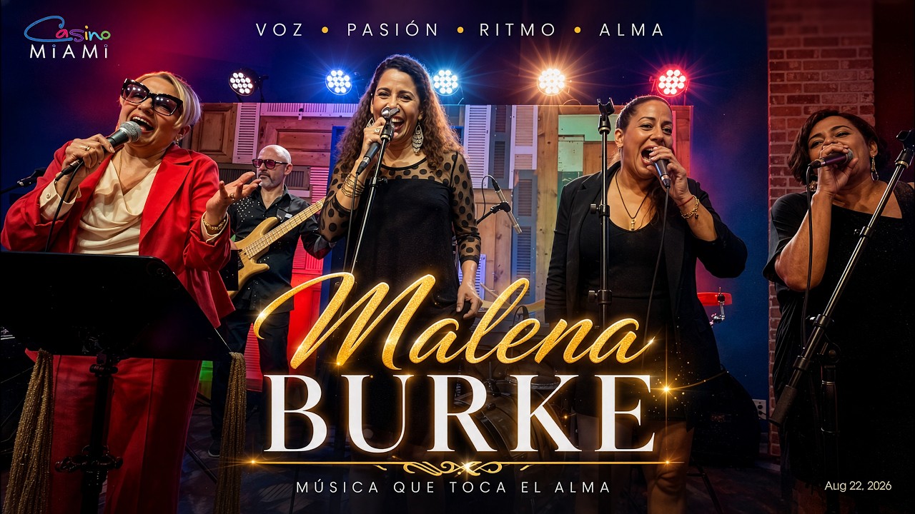 Malena Burke at Casino Miami 8-22-26